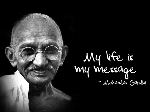 Gandhi Ji on swaminarayan
