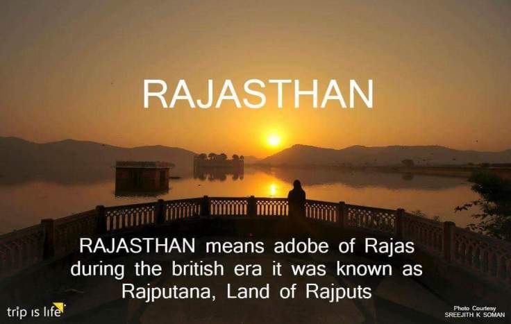 States of India: Rajasthan Meaning